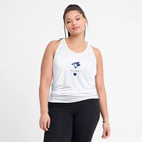 Women's Nike White Toronto Blue Jays Team Performance Crossback Tank Top