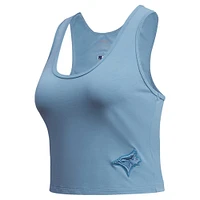 Women's Pro Standard Powder Blue Toronto Jays Neutral Fitted Racerback Tank Top