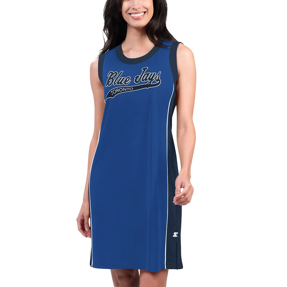 Robe baskets Starter Royal Toronto Blue Jays Slam Dunk Tank pour femmes