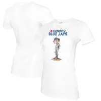 Lids Toronto Blue Jays Tiny Turnip Youth Bubbles T-Shirt - White