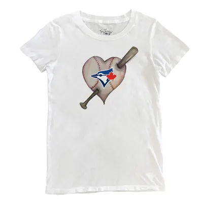 Youth Tiny Turnip White Toronto Blue Jays Fastball T-Shirt