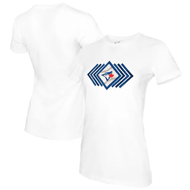 Toronto Blue Jays Tiny Turnip Toddler Prism Arrows T-Shirt - White