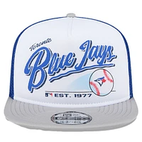 Youth New Era  White Toronto Blue Jays Retro 9FIFTY Snapback Hat