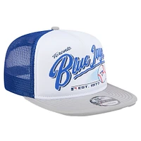 Youth New Era  White Toronto Blue Jays Retro 9FIFTY Snapback Hat