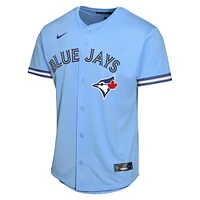 Youth Nike Andrés Giménez Powder Blue Toronto Jays Alternate Game Player Jersey
