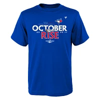 Youth Fanatics Royal Toronto Blue Jays 2022 Postseason Locker Room T-Shirt