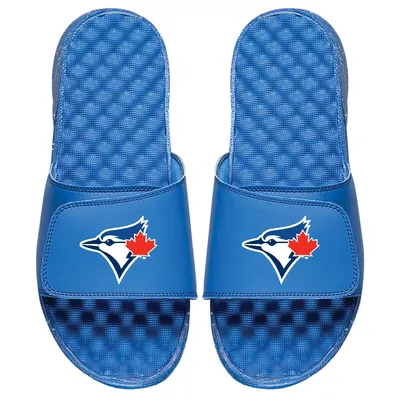 Toronto Blue Jays ISlide Youth Personalized Alternate Logo Slide Sandals - Royal