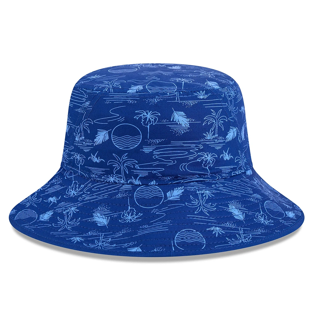 Youth New Era  Royal Toronto Blue Jays 2025 Spring Training All Over Print Bucket Hat
