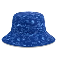 Youth New Era  Royal Toronto Blue Jays 2025 Spring Training All Over Print Bucket Hat