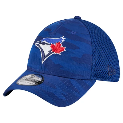 Youth New Era Royal Toronto Blue Jays Camo 39THIRTY Flex Hat