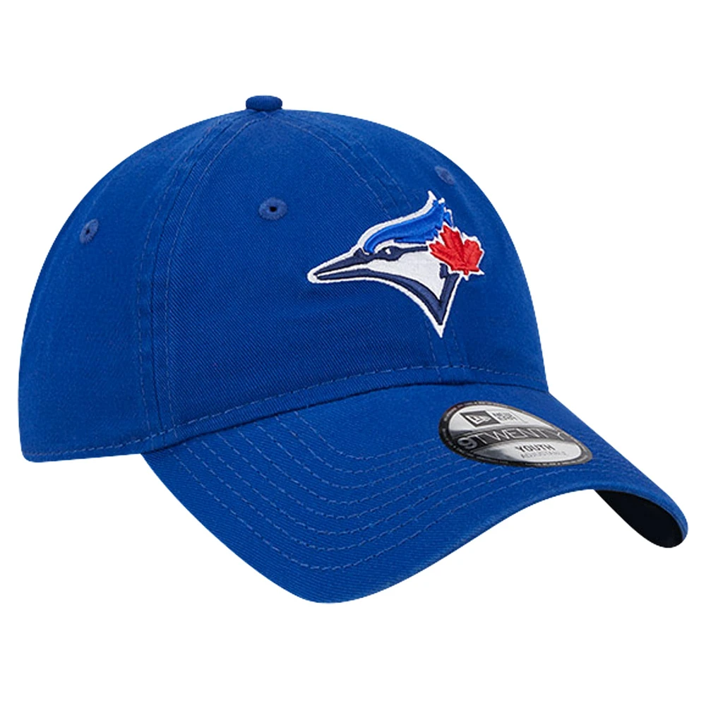 Casquette réglable couleur équipe 9TWENTY des Royal Toronto Blue Jays New Era pour jeunes