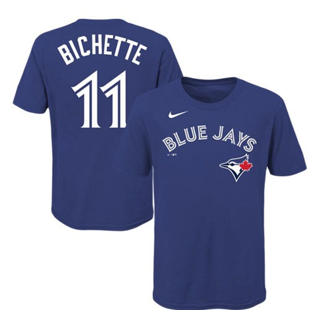 Nike Youth Nike Bo Bichette Royal Toronto Blue Jays Player Name & Number -  T-Shirt