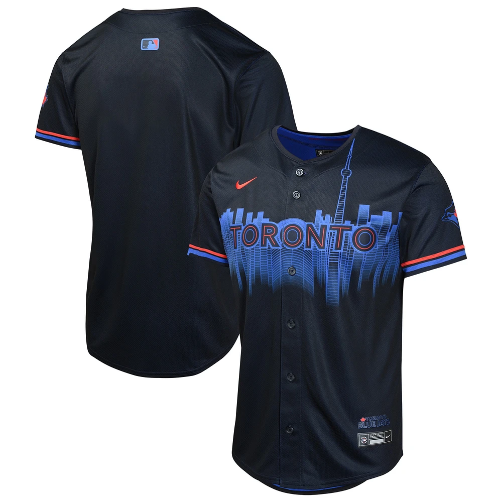 Youth Nike Navy Toronto Blue Jays 2024 City Connect Limited Jersey