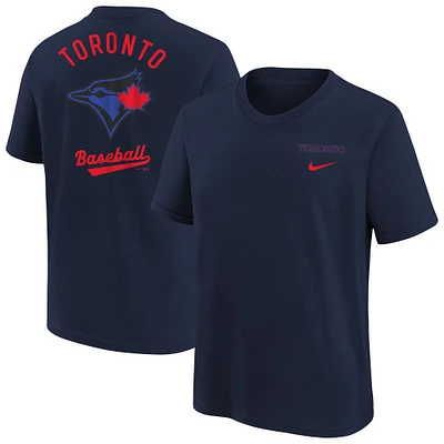 Youth Nike  Navy Toronto Blue Jays City Connect T-Shirt