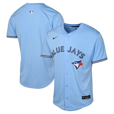 Maillot Nike pour jeunes, bleu poudre, Toronto Blue Jays, Alternate Limited