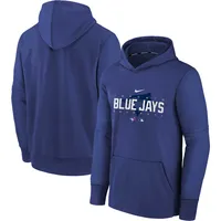 Performance d'avant-match Nike Royal Toronto Blue Jays Authentic Collection pour jeune - Chandail à capuchon