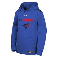Sweat à capuche Nike Royal Toronto Blue Jays City Connect Authentic Collection Performance pour jeune