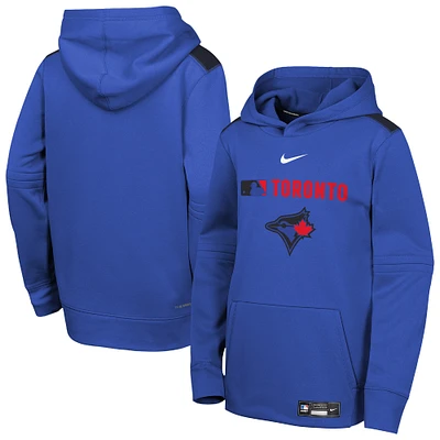 Sweat à capuche Nike Royal Toronto Blue Jays City Connect Authentic Collection Performance pour jeune