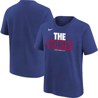 T-shirt The North des Blue Jays de Toronto Royal Nike pour jeune