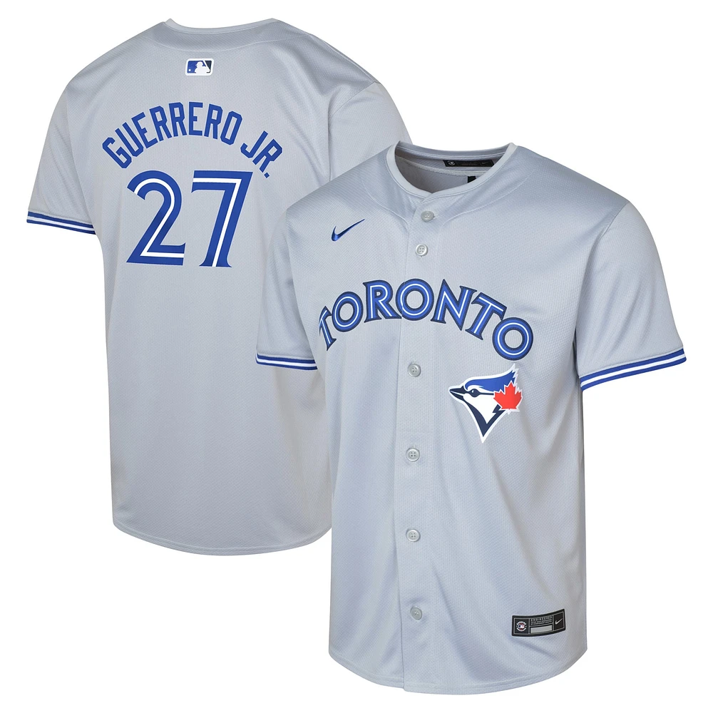 Youth Nike Vladimir Guerrero Jr. Gray Toronto Blue Jays Away Limited Player Jersey