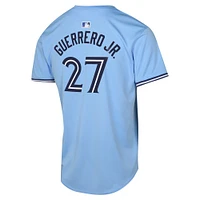 Maillot de joueur alternatif limité Nike pour jeunes Vladimir Guerrero Jr., bleu poudre