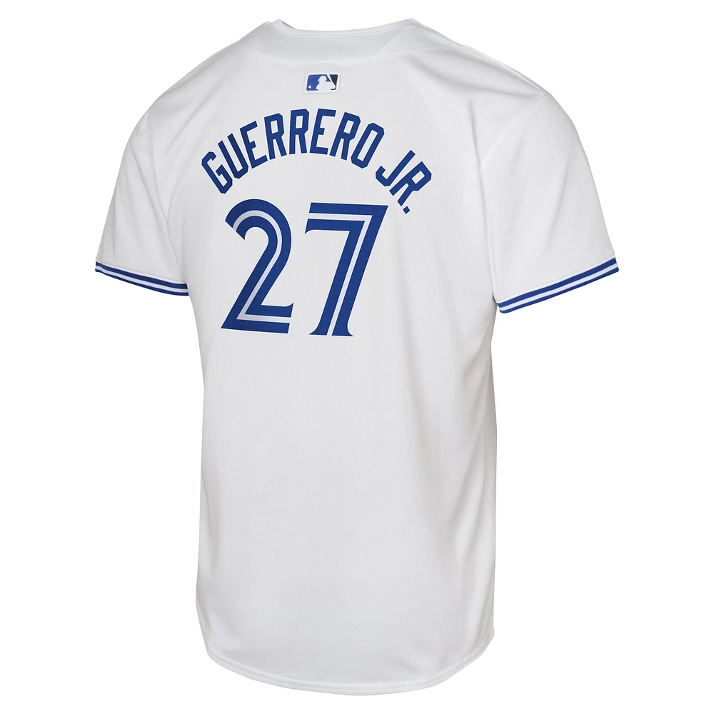 Maillot de joueur Nike pour jeunes Vladimir Guerrero Jr., blanc