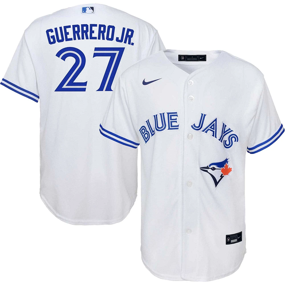 Youth Toronto Blue Jays Vladimir Guerrero Jr. Nike Powder Blue Player Name  & Number - T-Shirt