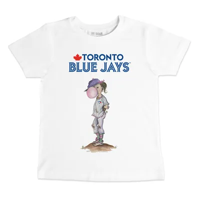 Toronto Blue Jays Tiny Turnip Infant Space Unicorn T-Shirt - Black