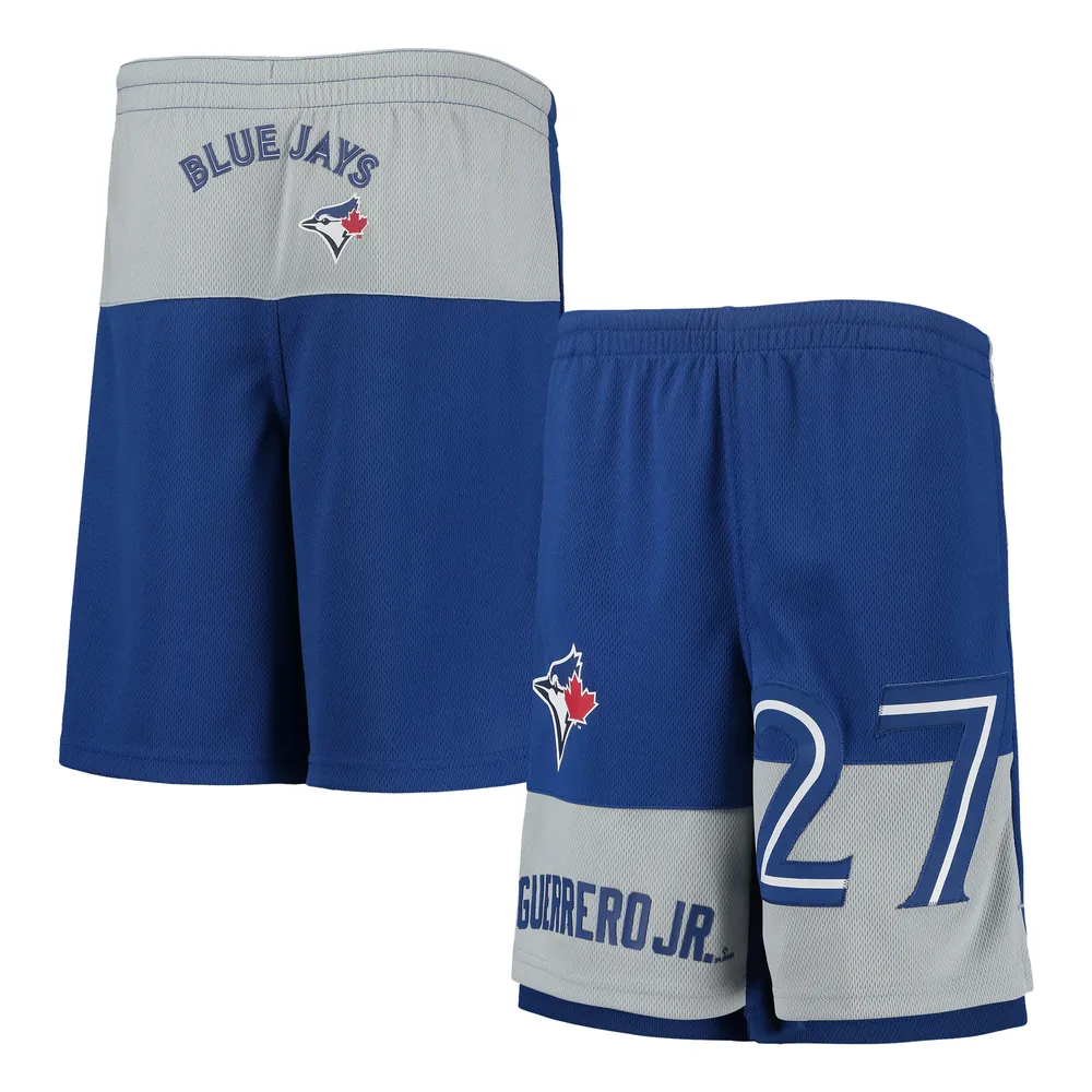Vladimir Guerrero Jr. Toronto Blue Jays Youth Pandemonium Name & Number  Shorts - Royal