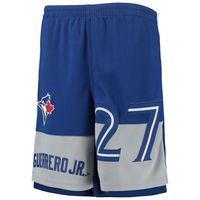 Youth Vladimir Guerrero Jr. Royal Toronto Blue Jays Pandemonium Name & Number Shorts