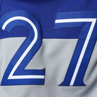 Youth Vladimir Guerrero Jr. Royal Toronto Blue Jays Pandemonium Name & Number Shorts