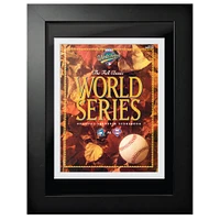 Toronto Blue Jays vs. Philadelphia Phillies 1993 World Series - 12'' x 16'' Framed Program Cover