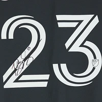 Maillot noir #23 autographié par Brandon Servania du Toronto FC lors de la saison 2023 de la MLS