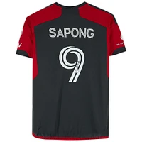 C.J. Sapong Toronto FC Autographed Match-Used #9 Black Jersey from the 2023 MLS Season