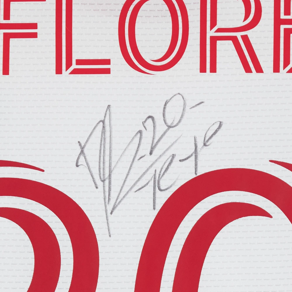 Maillot adidas blanc dédicacé #20 de Deiby Flores, Toronto FC, saison 2024 de la MLS - Taille L