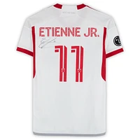Maillot adidas blanc n° 11 dédicacé par Derrick Etienne Jr. du Toronto FC lors de la saison 2024 de la MLS - Taille S