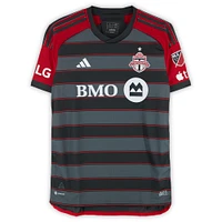 Maillot adidas noir numéro 10 dédicacé par Federico Bernardeschi du Toronto FC lors de la saison 2024 de la MLS - Taille L