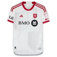 Maillot adidas blanc numéro 21 autographié par Jonathan Osorio du Toronto FC lors de la saison 2024 de la MLS - Taille M