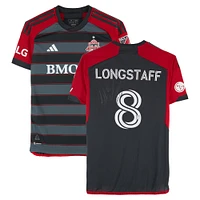 Maillot noir dédicacé Matthew Longstaff Toronto FC, numéro 8, saison 2024 de la MLS, taille M, V106832. Maillot Matty Longstaff AUTGU 45733. Maillot MUSCJR3915.