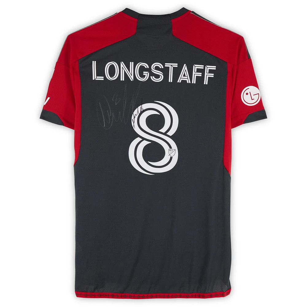 Maillot noir dédicacé Matthew Longstaff Toronto FC, numéro 8, saison 2024 de la MLS, taille M, V106832. Maillot Matty Longstaff AUTGU 45733. Maillot MUSCJR3915.