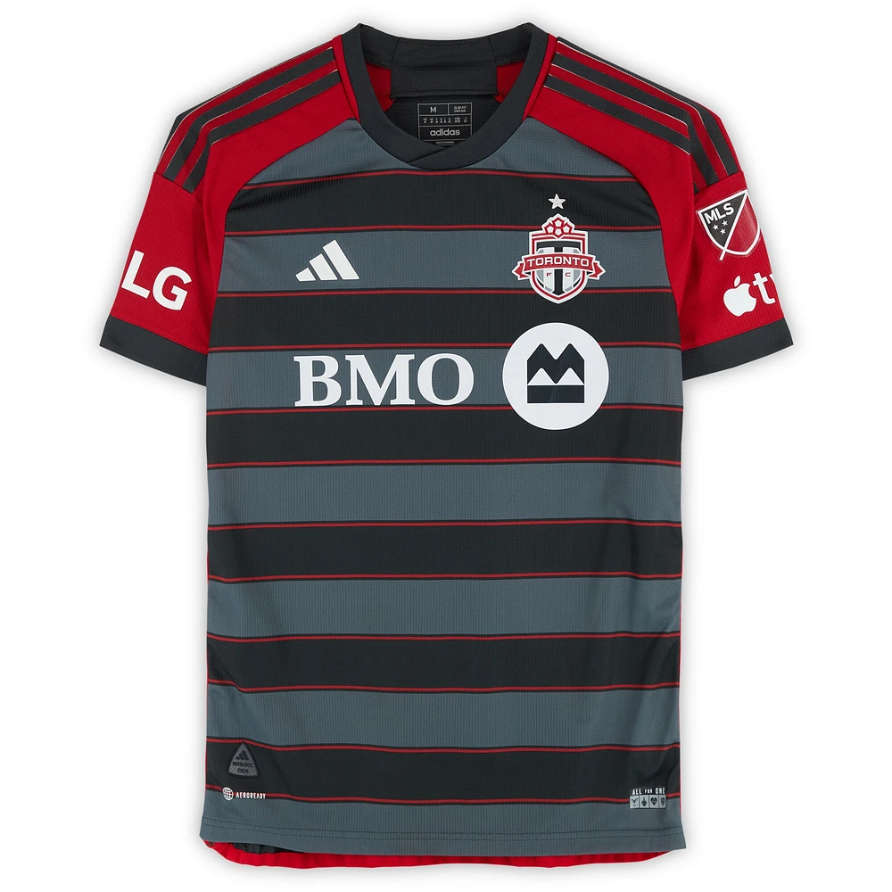 Maillot noir dédicacé Matthew Longstaff Toronto FC, numéro 8, saison 2024 de la MLS, taille M, V106832. Maillot Matty Longstaff AUTGU 45733. Maillot MUSCJR3915.
