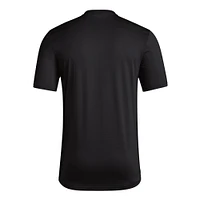Men's adidas  Black Toronto FC Distressed Pre-Game T-Shirt