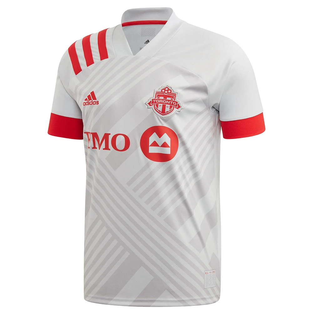 Men's adidas Alejandro Pozuelo Gray Toronto FC 2020 TFC Unity - Replica Player Jersey