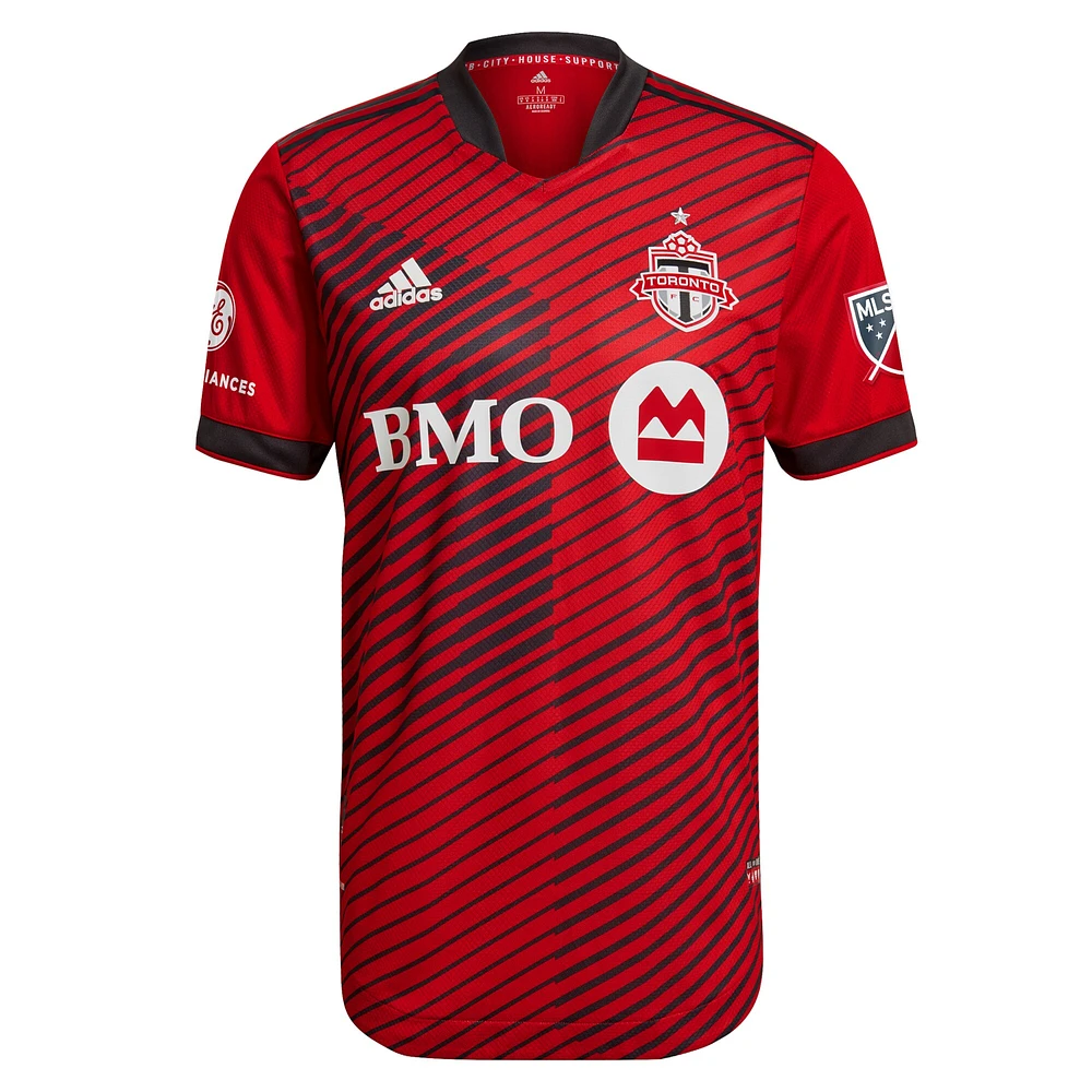 Homme adidas Alejandro Pozuelo Rouge Toronto FC 2021 A41 - Maillot de joueur authentique