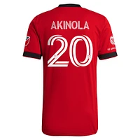 Homme adidas Ayo Akinola Rouge Toronto FC 2021 A41 - Maillot de joueur authentique