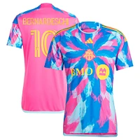 Men's adidas Federico Bernardeschi Pink Toronto FC 2023 The Energy Kit Replica Player Jersey