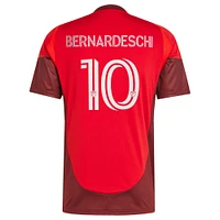 Men's adidas Federico Bernardeschi Red Toronto FC 2025 Club Kit Replica Player Jersey