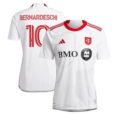 Men's adidas Federico Bernardeschi White Toronto FC 2024 GTA Kit Replica Player Jersey