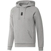 Men's adidas Heathered Gray Toronto FC Travel Raglan - Pullover Hoodie