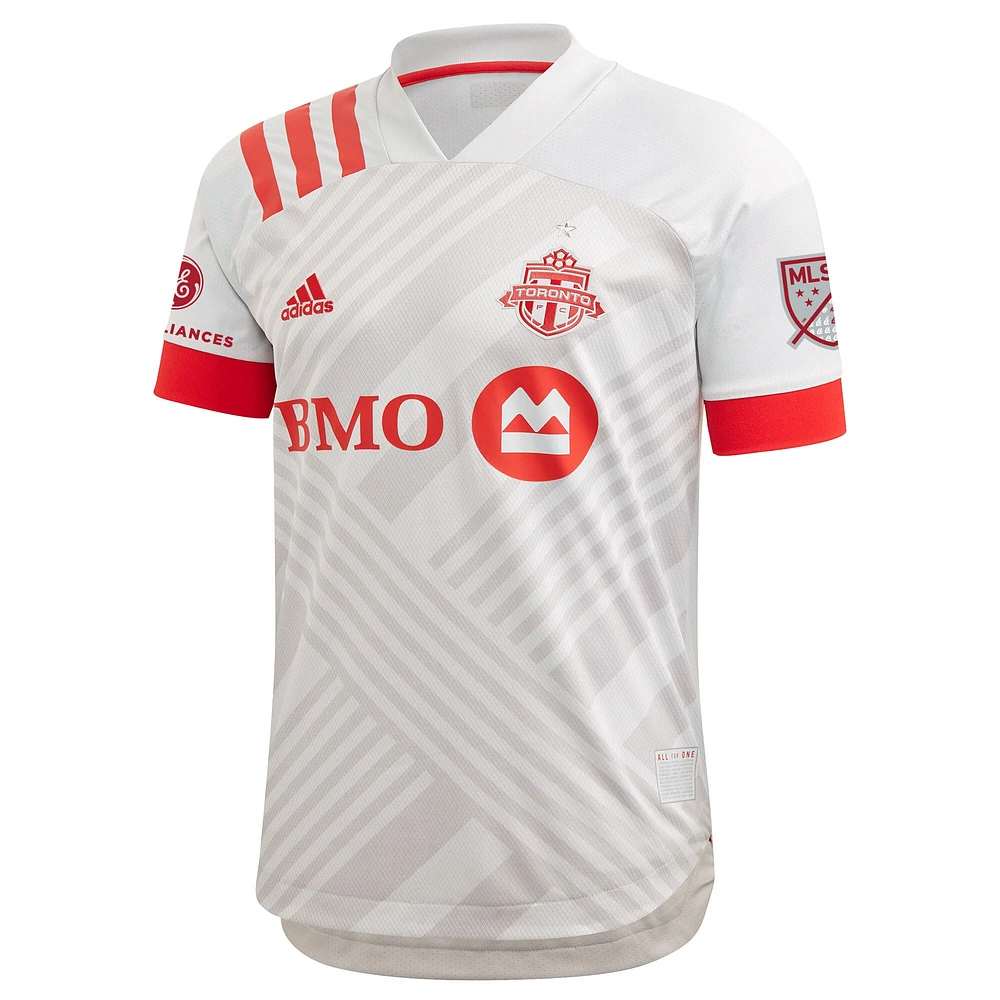 Homme adidas Jonathan Osorio Gris Toronto FC 2020 TFC Unity - Maillot de joueur authentique